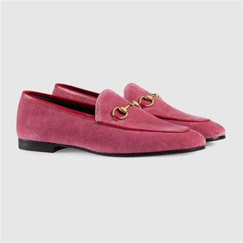 pink gucci loafers outfit|gucci velvet loafers women's.